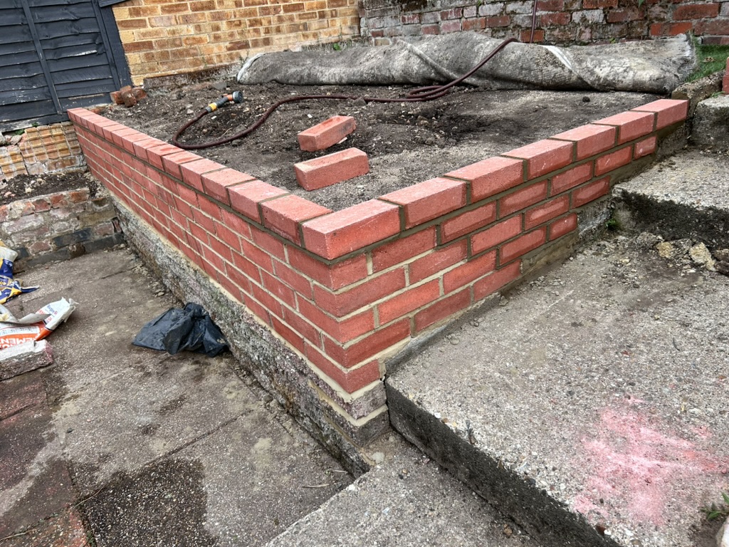 New Brickwork Garden Tilehurst