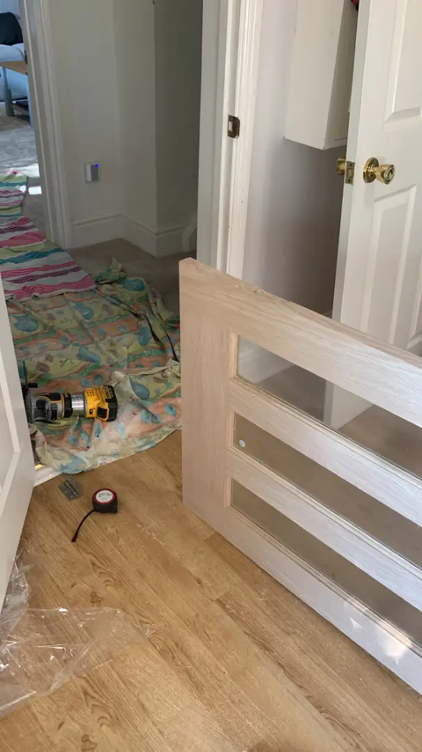 New Oak Glass Door Replacement Reading